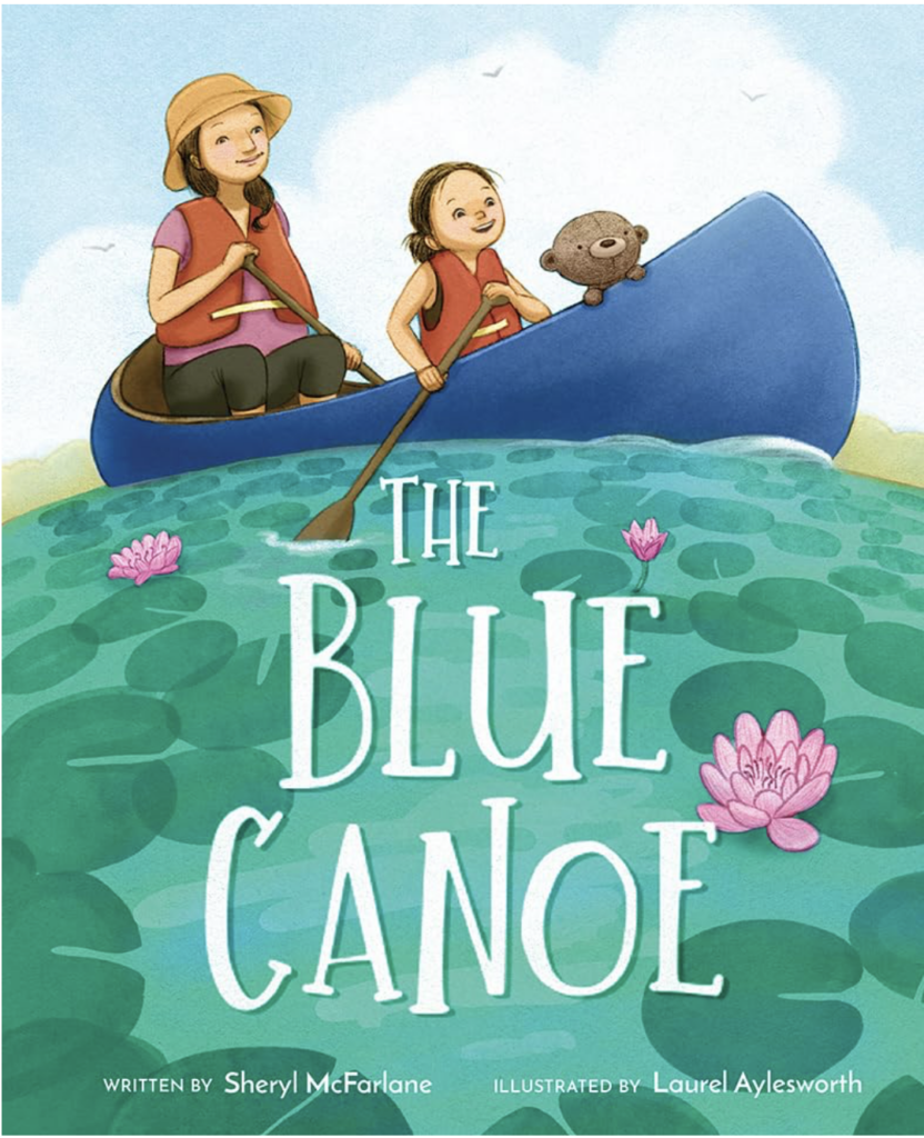 the blue canoe
